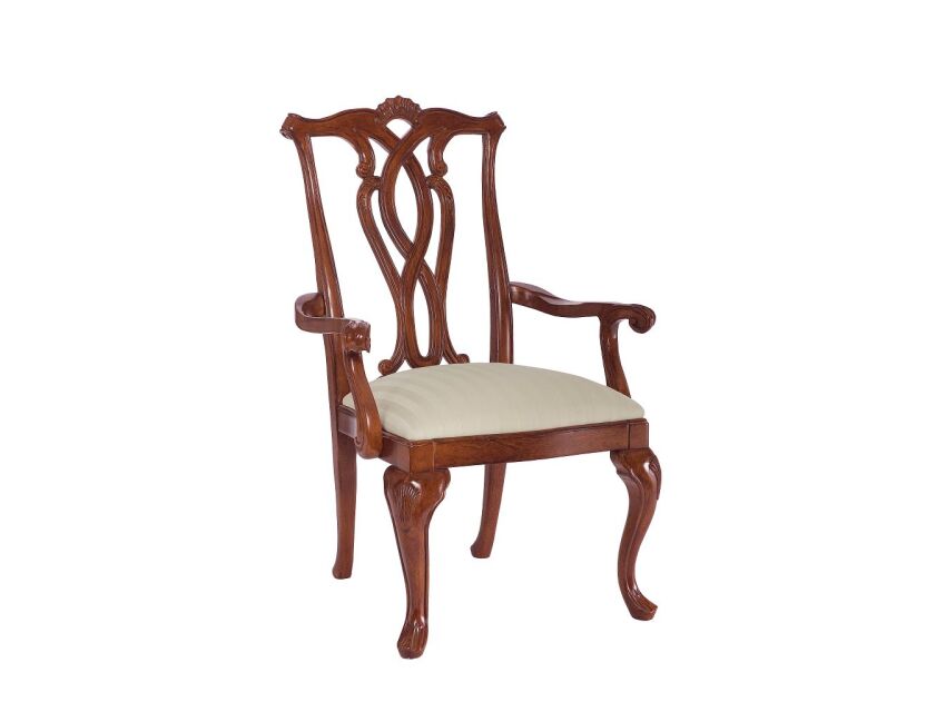 PIERCED BACK ARM CHAIR Primary Select